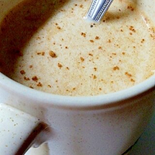豆乳＆シナモン＆練乳で★微コーヒー牛乳